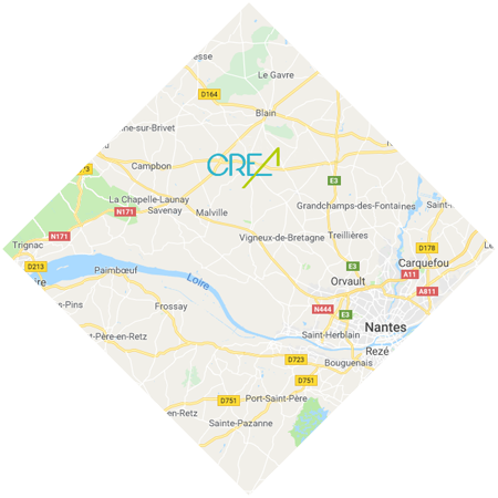 Plan Carte Google Maps - CREA Construction